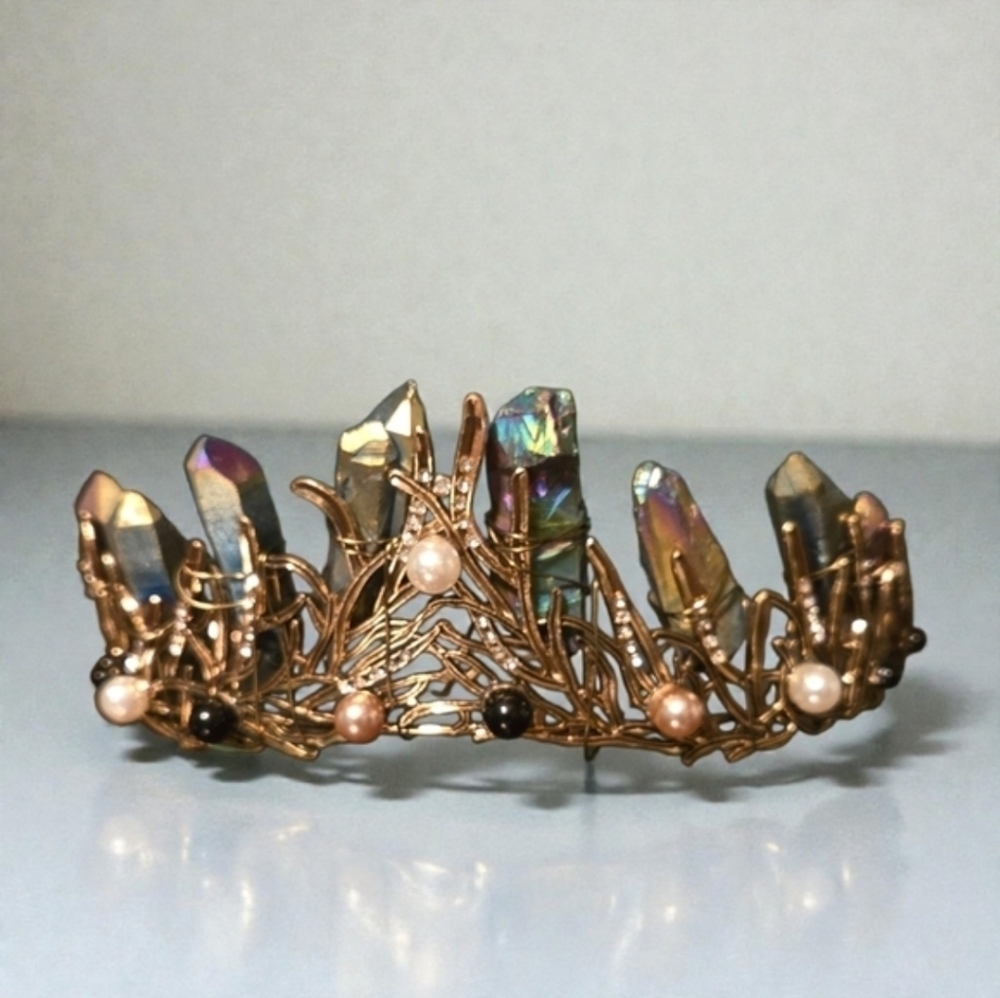 Beautiful Aurora Borealis Tiara